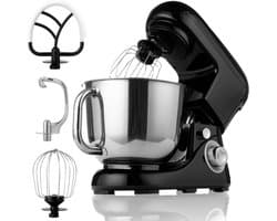 DYNA® Mixer met mengkom - Mixer - Mixer met mengkom keukenmachine - Zwart - 42cm x 25cm x 40 cm; 4.7 kg