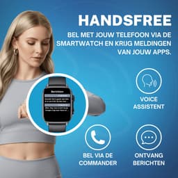 Cinturio Commander Smartwatch - Twee bandjes Aero Green & Aero Black - Omoled Scherm - Voor heren en voor dames — thumbnail 5