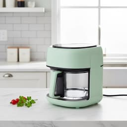Slimme airfryer met 4,5L capaciteit – olievrije heteluchtoven met kijkvenster — thumbnail 5