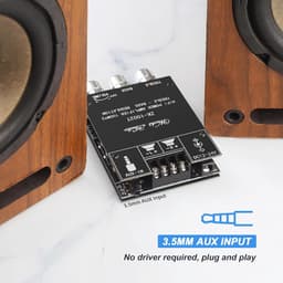 Draadloze Bluetooth Stereo Audio Versterker Bord met Bass en Treble Regeling — thumbnail 2