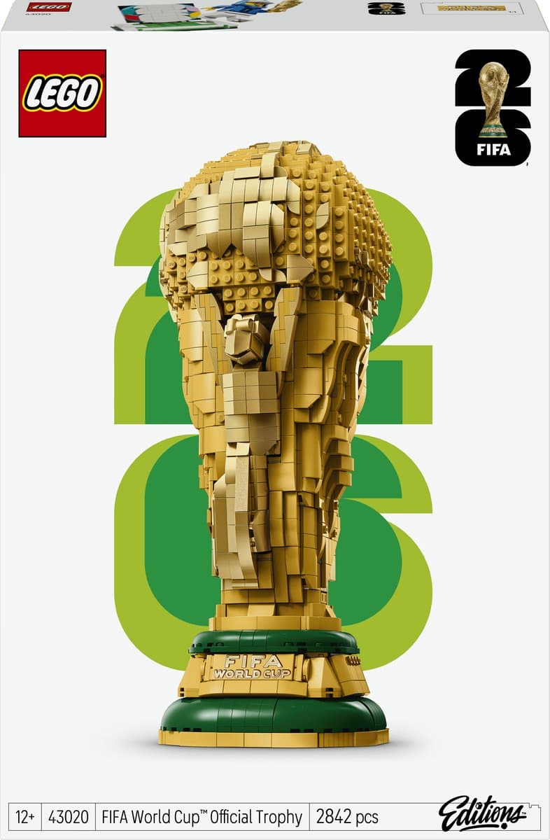 Lego Edition Sports 43020 Officiële Fifa World Cup™ Trofee Bouwstenen Multicolor — afbeelding 1