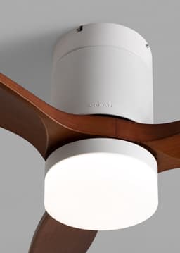 CREATE - Stille 40W plafondventilator met technische ABS bladen in verschillende maten - S - Met licht - Afstandsbediening - WIND CALM — thumbnail 4
