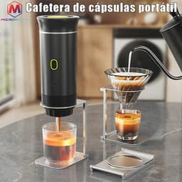 Seth Select Koffiezetapparaat - Koffiemaker - Espressomachine - Draagbare Elektrische Capsule Koffiezetapparaat - Espresso Pot - Draadloze Verwarmingspomp - Koffiezetapparaat Reizen en Auto 3 In 1 Koffiepot — thumbnail 4