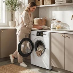 Heinner HWM-VT2914IVCHA+++ Wasmachine 9 kg – 15 Wasprogramma’s – Anti-kreukfunctie – Digitaal Display – 1400 tpm – Energieklasse A – Wit – 5 Jaar Garantie — thumbnail 9