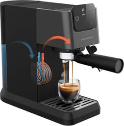 Espressomachine - Koffiemachine met Bonen - Espresso Machine - Koffiezet — thumbnail 2