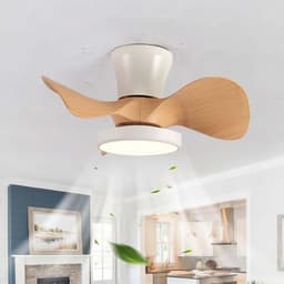 Stijlvolle Plafondventilator met Verlichting en Afstandsbediening — thumbnail 3