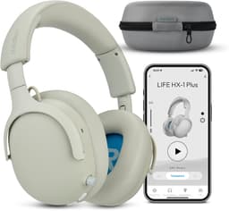 MEDION Over Ear koptelefoon HX-1 Plus (draadloos, Feed Forward Noise Cancelling, Bluetooth 6.0, 5+1 EQ-presets, tot 100 u batterijduur, spatwaterdicht IPX4), monochroom — thumbnail 1