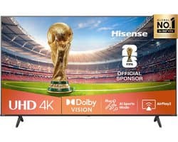 4K UHD Smart TV 43 inch (108 cm) LED – Dolby Vision, HDR, 60Hz, HDMI 2.1, WiFi, Bluetooth, Alexa Built-in – 96,3 × 60,8 cm – Pauwhome