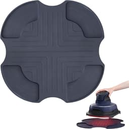 Hittebestendige siliconenmat voor Air Fryer, compatibel met Ninja Crispi 4-in-1, anti-slip onderlegger 26,5 x 26,5 cm, BPA-vrije accessoires voor airfryer, keukenbescherming, vaatwasmachinebestendig — thumbnail 1