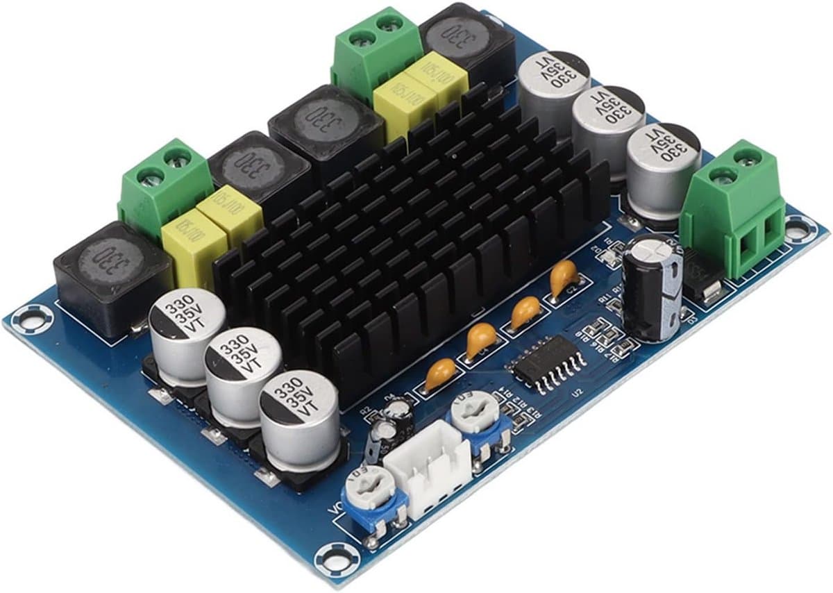 Krachtige Digitale Eindversterker Module 2x120W - HIFI Audio Stereo AMP PCB — afbeelding 1