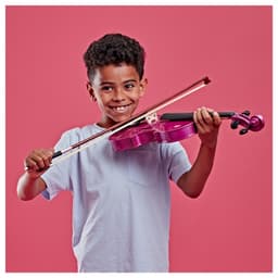 Student 1/2 Viool, roze, van Gear4music — thumbnail 4