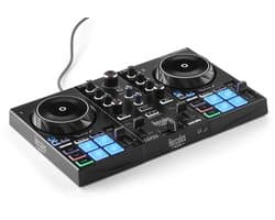 Hercules DJControl Inpulse 200 MK3 – Ideale DJ-controller om met DJ-en te beginnen – Software en tutorials inbegrepen – Spotify en Apple Music streamen met Serato DJ Lite