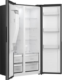 ETNA AKV5178IZWA - Amerikaanse koelkast - No-Frost - 178 cm hoog - 528 liter - Energielabel E - Invriesvermogen 10 kg/24u - Geluidsniveau 40 dB - LED Display - IJs- en waterdispenser - SuperCool - FastFreeze - Deuralarm - Multi Airflow - EnergySaving — thumbnail 4