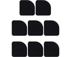 8x Anti-Trillingsonderzetters voor Wasmachine en Droger - Geluidsdempende Rubber Voetjes