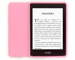 Slimme TPU Beschermhoes voor Kindle Paperwhite 10e Generatie 2018 - Roze Gel Case