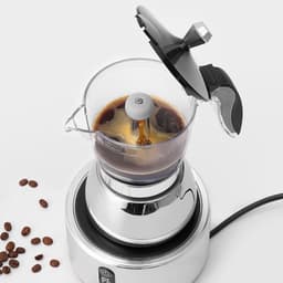 longziming -Moka Pot 4 Kopjes – Espresso Zetapparaat voor Op het Fornuis – Premium Italiaanse Koffiepercolator — thumbnail 2