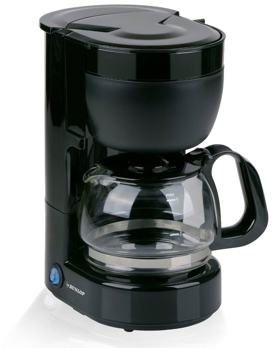 Dunlop Koffiezetapparaat 12 Volt - Koffiemachine voor Auto Accessories met Filter - Koffiezetapparaat Filterkoffie met Glazen Kan 0.65 L - Koffiemaker voor Camper — afbeelding 1