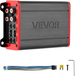 VEVOR 4-Kanaals Auto-Versterker, Klasse D Brugversterker, Max. 4 X 120 W Bij 4 Ohm / 4 X 200 W Bij 2 Ohm, Krachtige Versterker voor Suv's, Pick-Ups en Terreinwagens, Multi-Kanaals Audioversterker — thumbnail 1