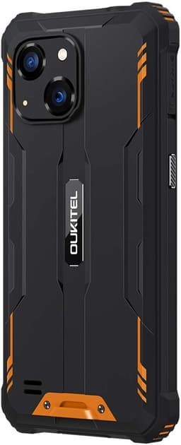 OUKITEL WP32 Rugged Smartphone - IP68/IP69K Outdoor Telefoon - Dual SIM 4G - 12GB RAM - 128GB ROM - 6300 mAh - 5,93 inch - GPS, NFC, OTG - Oranje — thumbnail 5