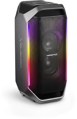 VolkanoX Partybox Thermix - Bluetooth Speaker 300W - Muziek Box - LED Verlichting - TWS Koppelbaar - Zwart — thumbnail 1