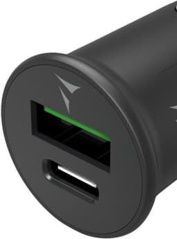 GaN Auto Snelloplader 30W Type-C + USB-A — thumbnail 4