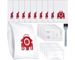 10 stuks Geschikt voor Miele FJM stofzuigers Compact C1/C2 - Stofzuigerzakken - stofzuigerzakken miele - Cat and Dog