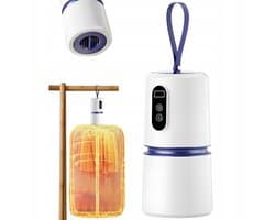 Draagbare droger - Draagbare Kledingdroger - 200W Timer Droogkast - 360° Warmtecirculatie - Stil & Energiezuinig - Voor Reizen, Hotel & Camping