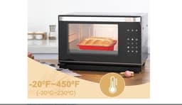 bakvormen, rechthoekig, 20 x 9,5 x 5,5 cm, perfect accessoire voor het bakken, geschikt voor airfryer, brood, cake en toastbrood — thumbnail 7