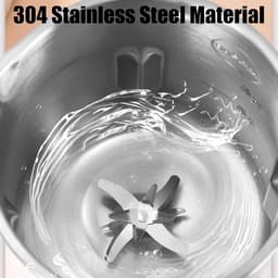Automatische Notenmaker - Plantenmelk Machine - Verse Drankjes Maken - 8-in-1 Functionaliteit - 1000 ml Capaciteit - Zilverkleurig — thumbnail 4
