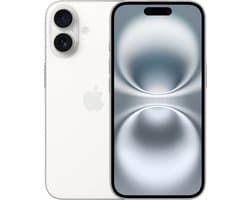 Apple iPhone 16 - 128GB - Wit