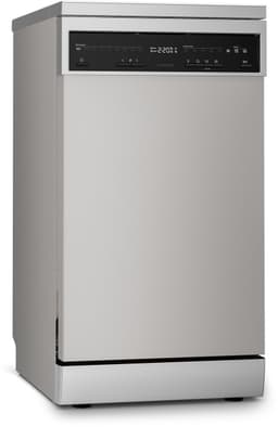 Klarstein Vaatwasser Verosteel 45 cm - vrijstaand, 10 couverts, 9 programma's, stil 42 dB, energieklasse B, AquaStop, kinderslot, zilver - Vaatwasmachine - voor Keuken - Energiezuinig - RVS - Dishwasher - Afwasmachine — thumbnail 12