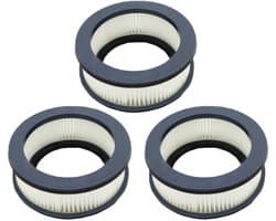 Motorfilters - 3 stuks - Post Motor Filter - Geschikt voor ROWENTA X-Force Flex 11.60 12.60 14.60 15.60 Cordless Vacuum Cleaner - Vervangt - Filter - Vervanging ZR009008