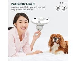 Deze draadloze stofzuiger met mijtverwijderingsfunctie beschikt over een UV-C-lamp, 350W zuigkracht, 50 kPa en een pulserend systeem, geschikt voor bedden en interieurdecoratie.