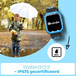 Wiesba WB40 - smartwatch kinderen - gps horloge kind - kinderhorloge bellen - gps tracker kinderhorloge - kinderhorloge met gps - kinderhorloge - Blauw — thumbnail 4