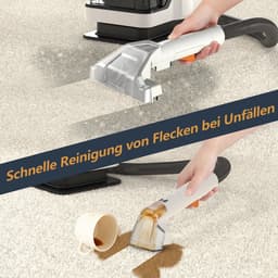 Tapijtreiniger – Handstofzuiger – Vlekverwijderaar – Meubelreiniger – Auto Stofzuiger – Krachtige 750W Motor – Max 15KPa Zuigkracht – Met Snoer – Lichtgewicht & Draagbaar – Grote Watertank — thumbnail 2