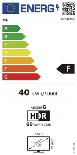TCL 40S5403A - 40 inch - Full HD LED - 2023 — thumbnail 2