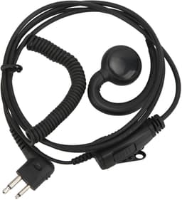 JeiibrZui Walkie-Talkie Headset - Oortje Voor Portofoons - Compatibel Met Motorola A8 XIR P3688 C1200 GP3188 - Ergonomisch & Verliesvrij Geluid - 1 Stuk - Zwart — thumbnail 2