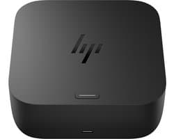 HP USB‑C 100W G6 Dockingstation voor thuiswerken- 4K Multi‑Display 120Hz & 1‑Kabel - Zwart- Geschikt voor HP Consumenten laptops