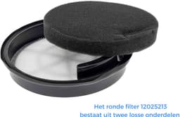 Kleanburg® - Geschikt voor Bosch Serie 2 (zonder zak) 3 delige Filter Set - Vervanger voor 17001740 en 12025213 — thumbnail 3
