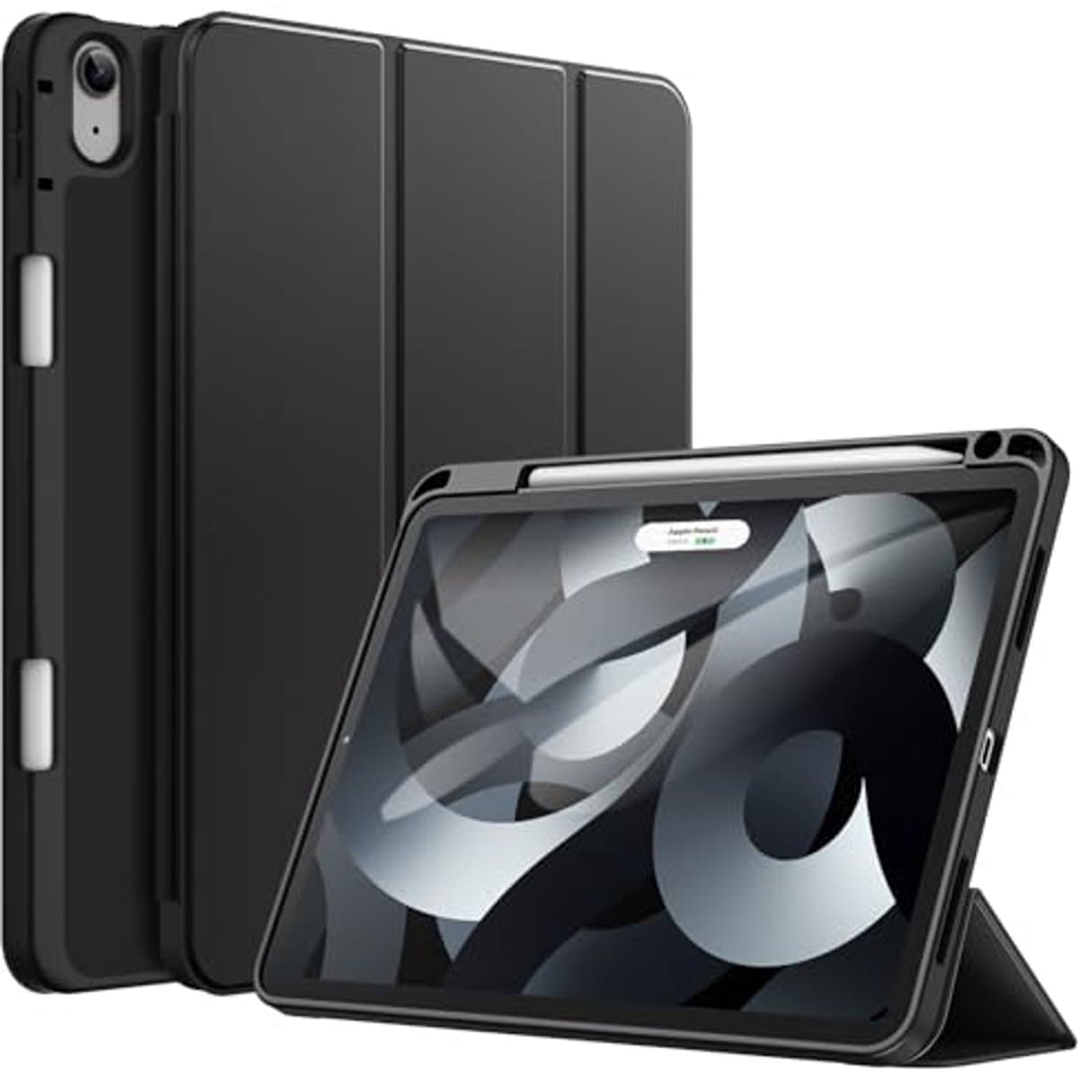 Dunne iPad Air 11-Inch Case met TPU Achterkant - Ondersteunt Pencil Opladen - Voor iPad Air 5/4 (2022/2020) — afbeelding 1