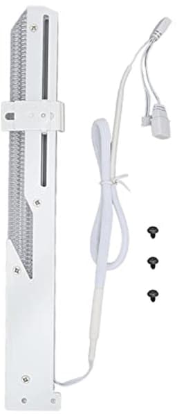 Bracket for Graphics Card, 5V 3 Pin Graphics Card Holder Multi-Interface Design Colorful Simple White Fashion RGB GPU Support Bracket for Work Game — thumbnail 3