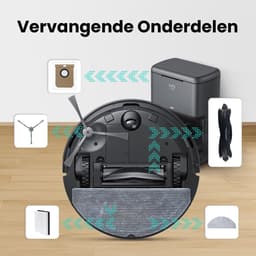BukkitBow - Accessoireset Geschikt voor Eufy G50 & L60 Hybrid (SES) - Met HEPA Filters, Roller, Zijborstels, Mopdoeken & Stofzakken - Vervangingsonderdelen - 17-Delige Set — thumbnail 5