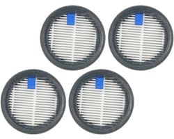4X Vervangende HEPA filter - sponsfilter - geschikt voor Afoddon A200PRO - A200 & ORFELD B08 & For NEQUARE S12 - S25 - S26 - voor Draadloze Stofzuiger - draadloze stofzuiger zonder zak Accessoires