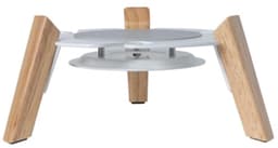 Compatibele standaard voor HomePod 1/2 - Houten houder met integratie voor kabelmanagement — thumbnail 5
