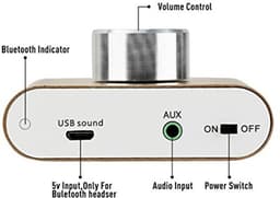 Mini Stereo Bluetooth Versterker - Digitale 2-Kanaals Audio Amplifier voor Tablets en Smartphones — thumbnail 2
