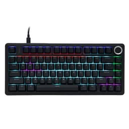 EPOMAKER x AULA F75 - Zwart - Mechanisch Toetsenbord - Wired - RGB - 75% - QWERTY - Gaming Keyboard - Red Switch — thumbnail 1