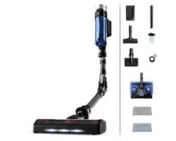 Draadloze Steelstofzuiger met Flexibele Slang en Automatische Zuigkracht Aanpassing