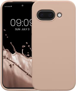 kwmobile telefoonhoesje geschikt voor Google Pixel 9a - Hoesje met siliconen coating - Smartphone case in oudroze — thumbnail 6