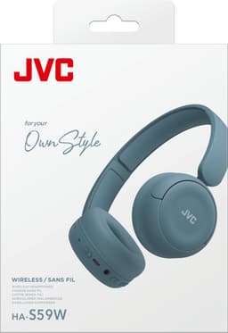 JVC HA-S59W – Draadloze Hoofdtelefoon met 50 uur batterij en ultiem draagcomfort - Blauw — thumbnail 4