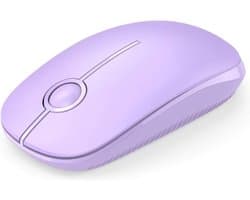 Sounix Draadloze Muis - 2.4G - Laptop en Computer - DPI 1600 - Stil - Paars